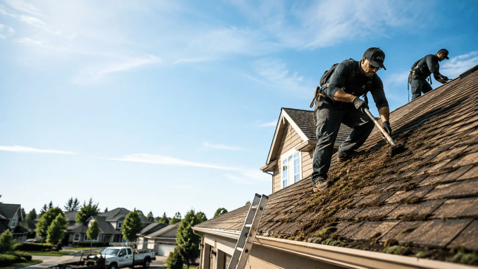 Roof Moss Removal in Banks, AR near me